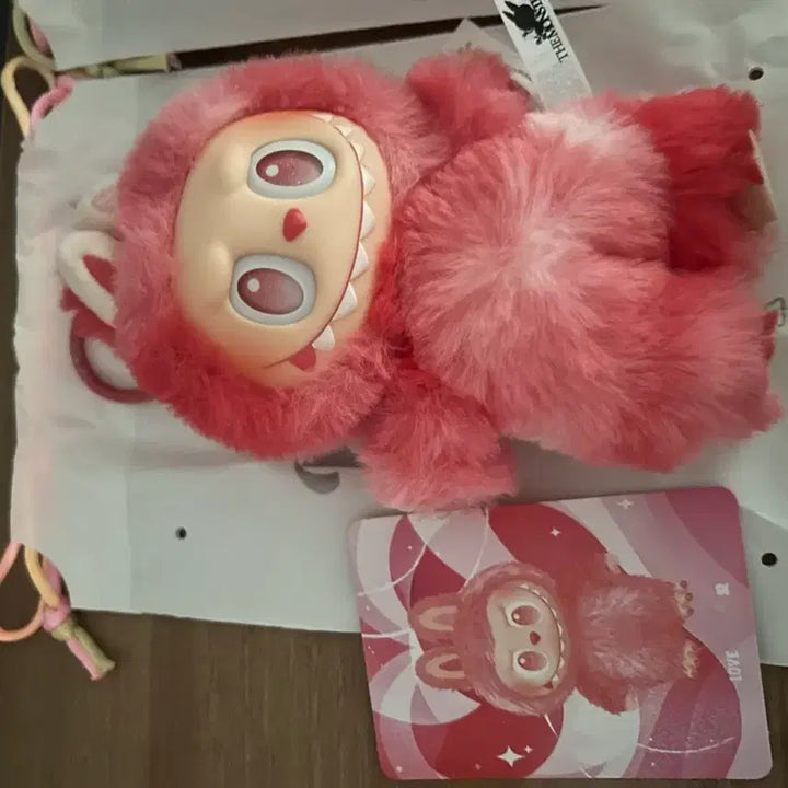 [BUNJANG] Pop Mart Labubu Highlight Lovely Red/Pink / 팝마트 라부부 하이라이트 사랑/러블리 레드/핑크