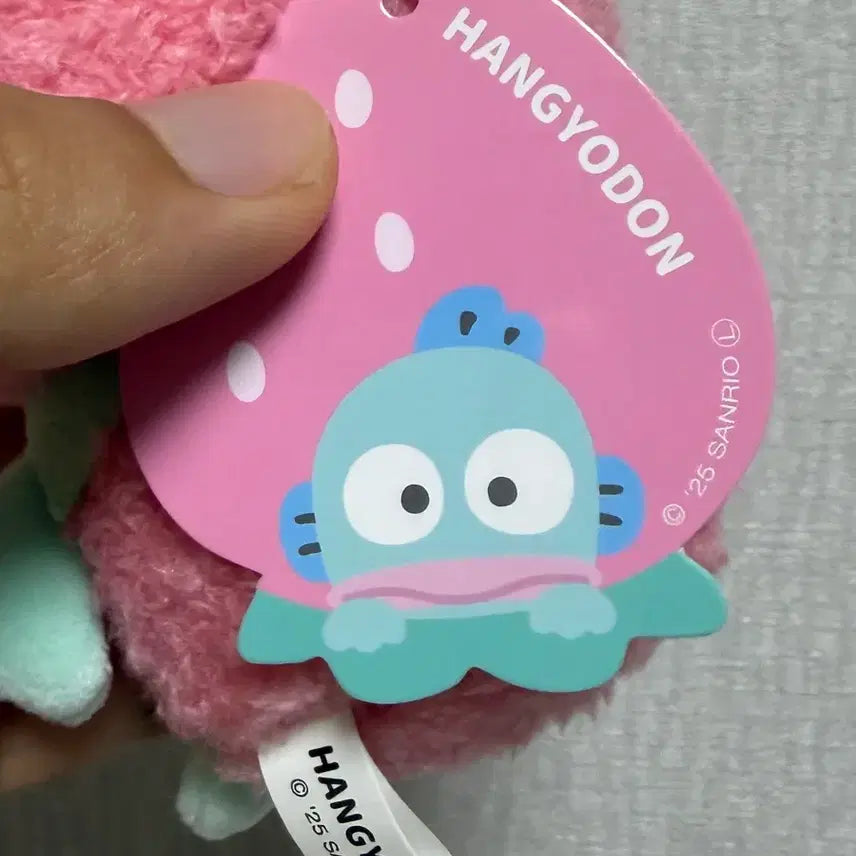 [BUNJANG] Sanrio Hangyodon Strawberry Kitchen Scrubber Ichigo Mascot Doll / 최저가급처)산리오 한교동 무뉴구루미 딸기 수세미 이치고 마스코트 인형