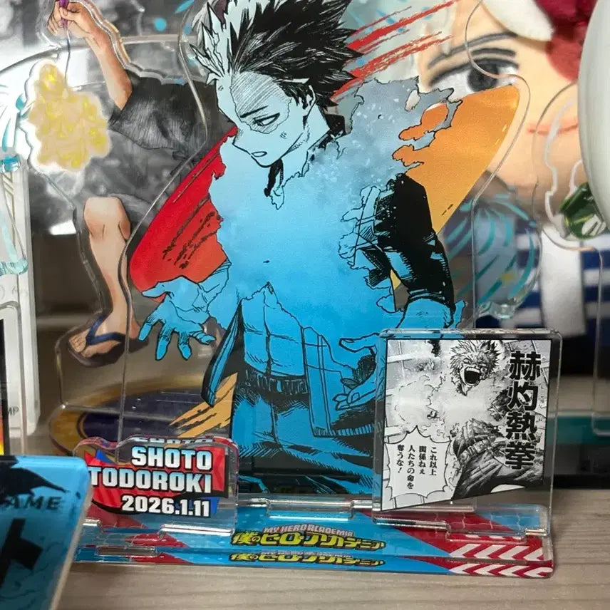 [BUNJANG] Todoroki Shoto 2026 Diorama Acrylic Stand / 토도로키 쇼토 2026 디오라마 아크릴 판매