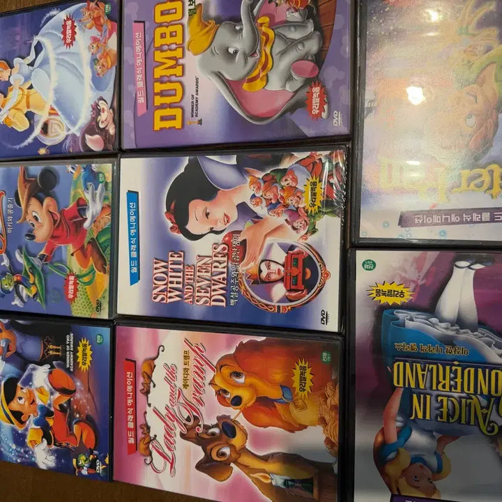 [BUNJANG] Disney Classic Animation DVD Collection / (택포)디즈니 DVD 모음집 이상한 나라의 앨리스 피터팬 덤보 등