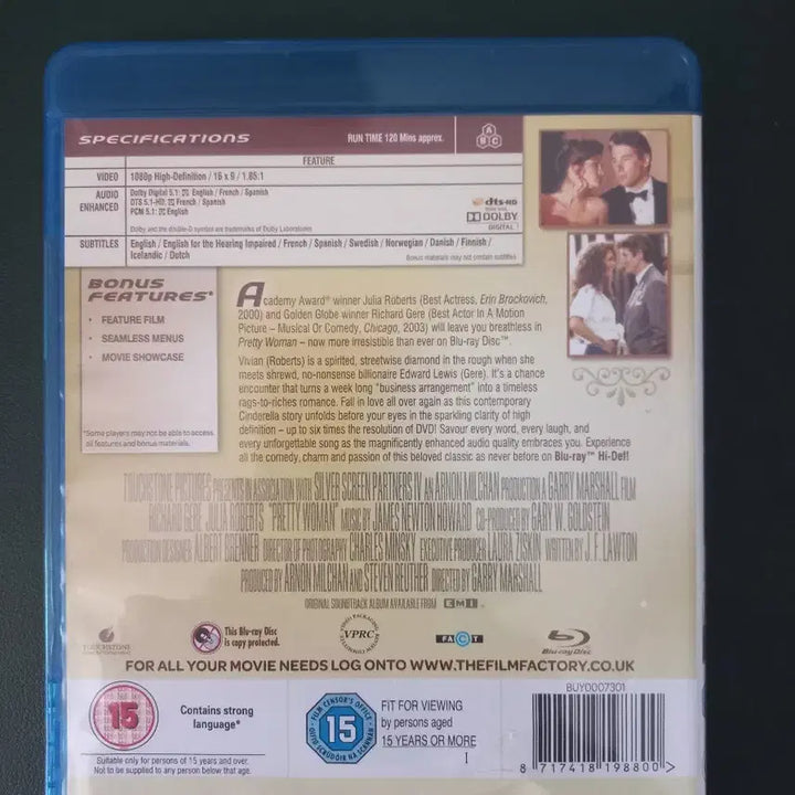 [BUNJANG] A Lovely Woman (Blu-ray) North American Edition / 귀여운 여인 블루레이 북미판