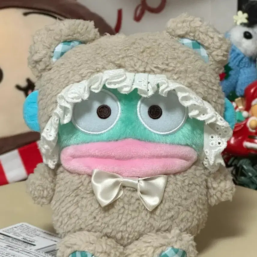 [BUNJANG] Sanrio Hangyodon Teddy Bear Plush / 산리오 한교동 테디베어 한교동 인형 한교동 누이구루미