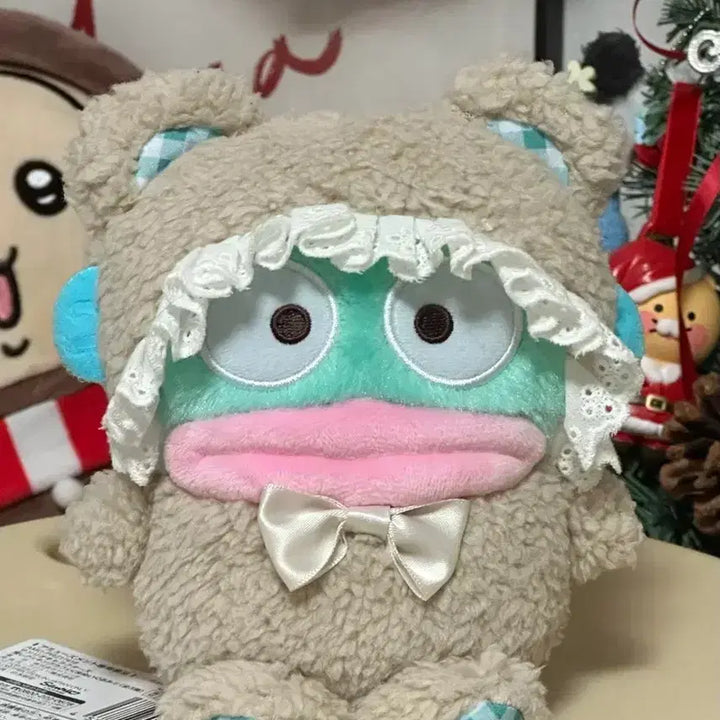 [BUNJANG] Sanrio Hangyodon Teddy Bear Plush / 산리오 한교동 테디베어 한교동 인형 한교동 누이구루미