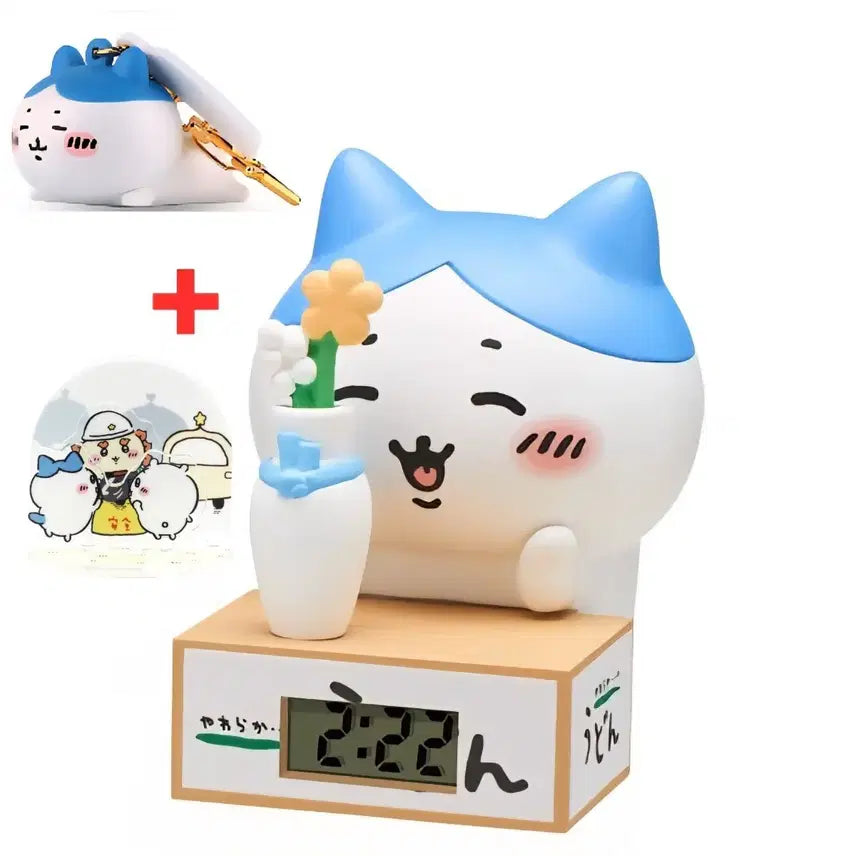[BUNJANG] Cheekawa Hachiware Clock Gacha 3rd Edition + Secret Keychain + Diorama Set / 먼작귀 치이카와 하치와레 시계 가챠 3탄+시크릿 키링+디오라마 시사