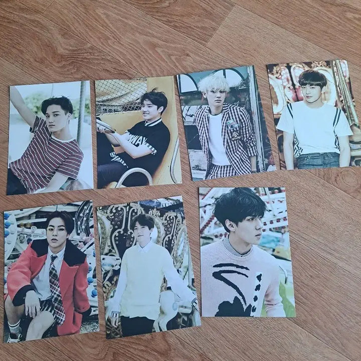 [BUNJANG] EXO Member Postcard Bundle Set / 엑소 엽서 카드