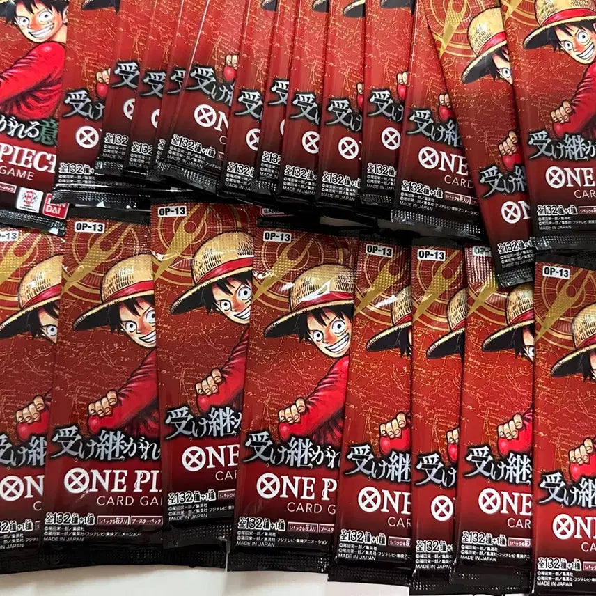 [BUNJANG] One Piece OP-13 Succession Will Search Pack (50 Packs) / 원피스 일판 OP13 50팩 서치팩 카드 덱소스 계승되는 의지