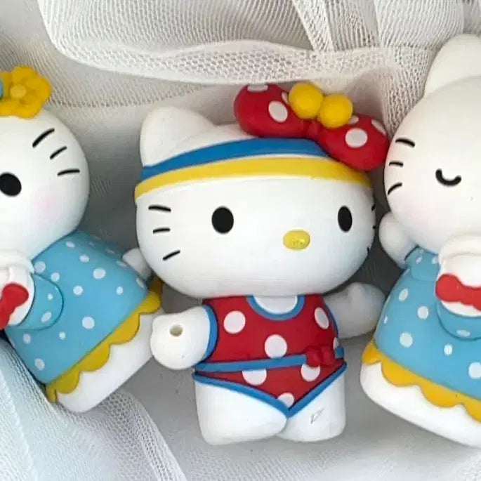 [BUNJANG] Pop Mart Sanrio Hello Kitty Set (3 pcs) / 팝마트 산리오 키티 3개 일괄 부속품 X