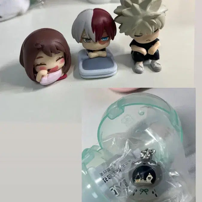 [BUNJANG] My Hero Academia Gacha Figures - Todoroki, Bakugo, Uraraka, Aizawa / 급처)나의 히어로 아카데미아 가챠 피규어 나히아 히로아카 메지루시
