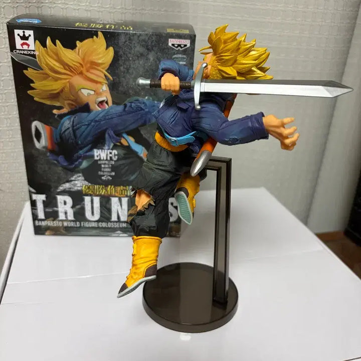 [BUNJANG] Dragon Ball BWFC Trunks Figure / 드래곤볼 BWFC 트랭크스 피규어 팝니다.