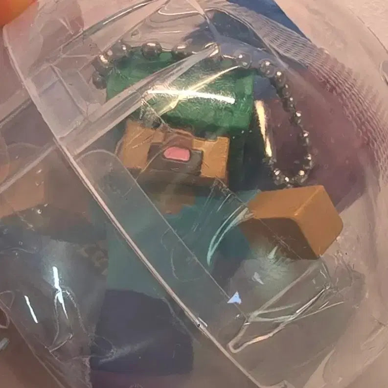 [BUNJANG] Minecraft Swing Mascot Figure Series 3 Steve / 마인크래프트 피규어 가챠 스윙 마스코트 3탄 스티브