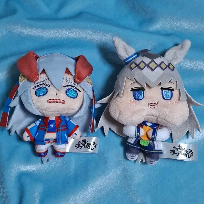 [BUNJANG] Uma Musume Oguri Cap &amp; Tamamo Cross Plush Set / 우마무스메 유루가오 누이 오구리 캡+타마모 크로스 일괄