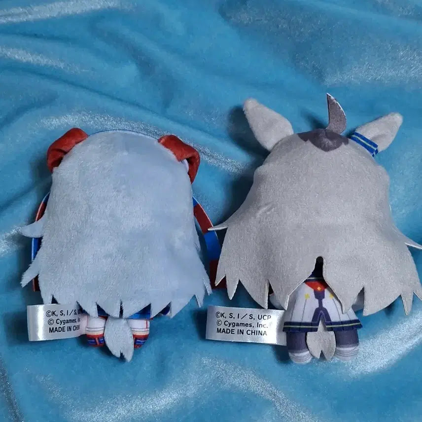 [BUNJANG] Uma Musume Oguri Cap &amp; Tamamo Cross Plush Set / 우마무스메 유루가오 누이 오구리 캡+타마모 크로스 일괄