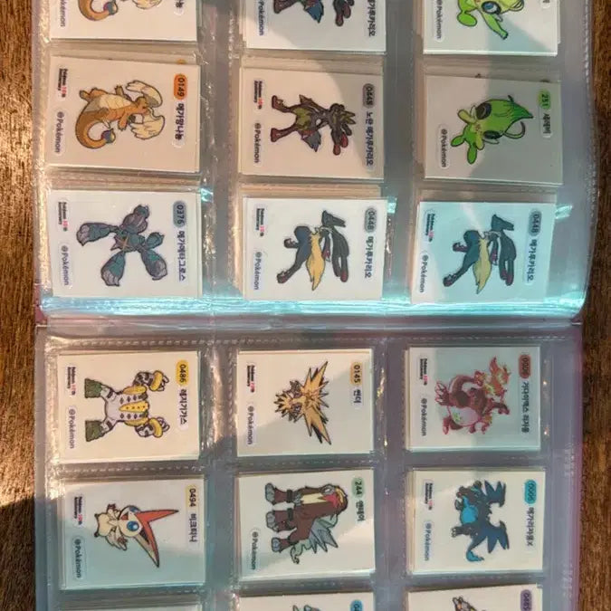 [BUNJANG] Pokemon Sticker Collection (Gen 1 &amp; 2, 30th Anniversary, Legendary) / 포켓몬 띠부씰(1,2세대+30주년+모든 전설 컬렉션)