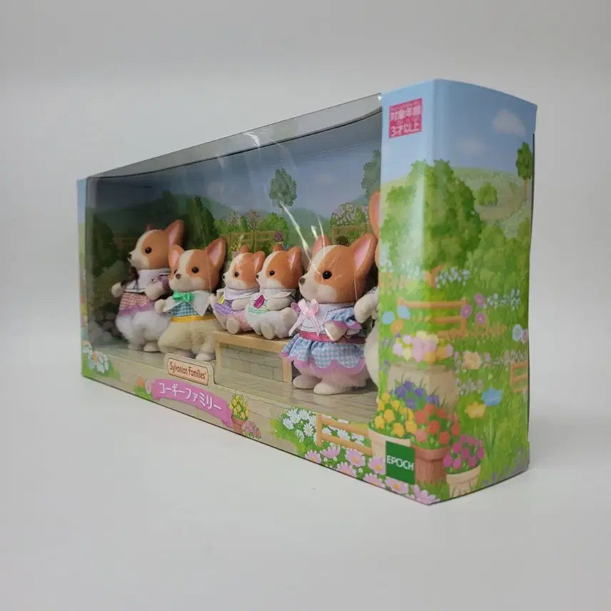 [BUNJANG] Sylvanian Families New Welsh Corgi Family Set Bundle / 미개봉)실바니안 신상 웰시코기 대가족 세트 일괄