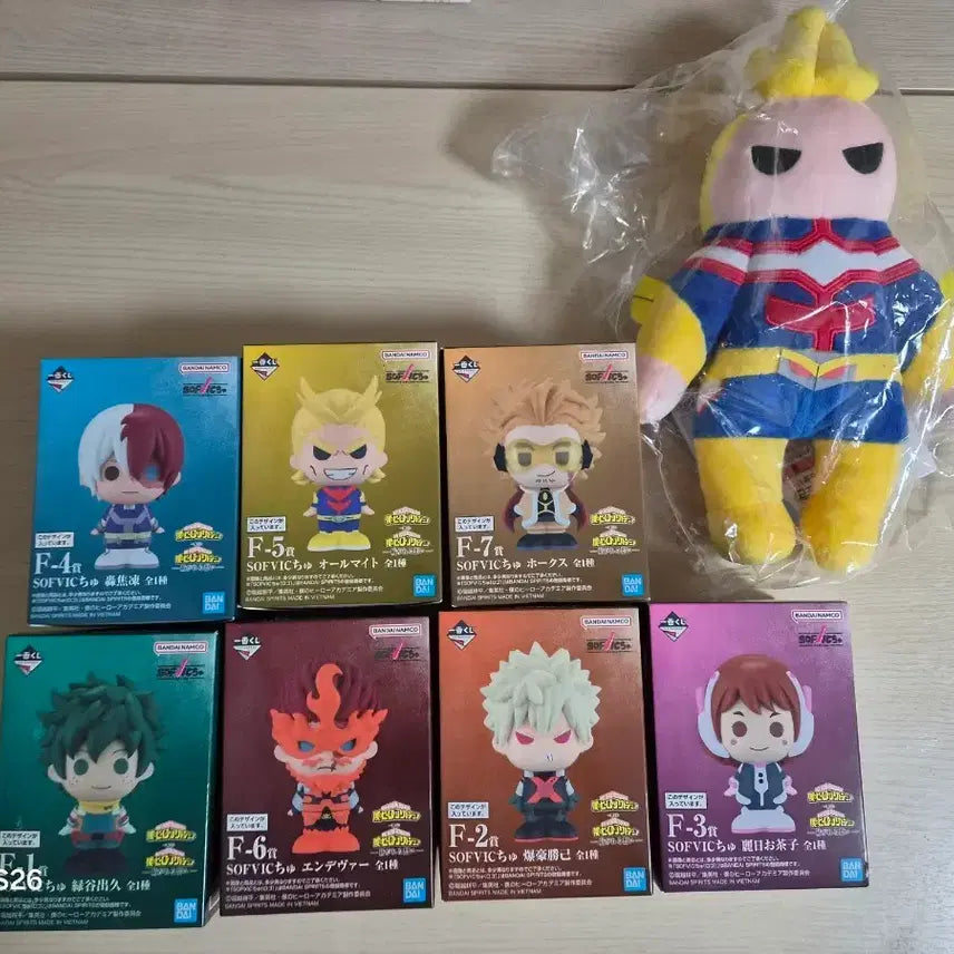 [BUNJANG] My Hero Academia Figure Set / 나의 히어로 아카데미아 피규어 세트