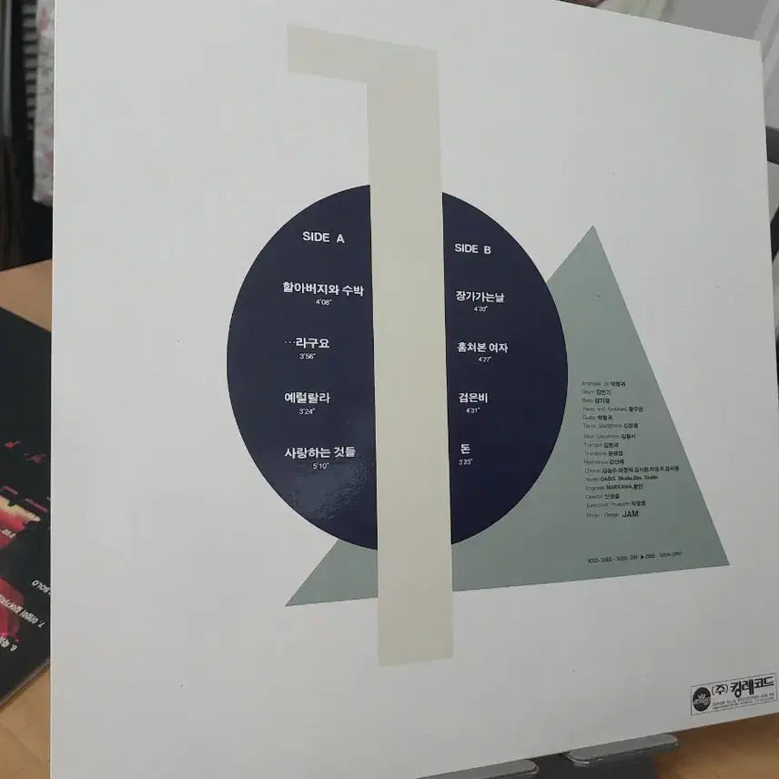 [BUNJANG] Kang San Ae Vol. 0 LP First Press / 강산에 Vol.0 LP 초반