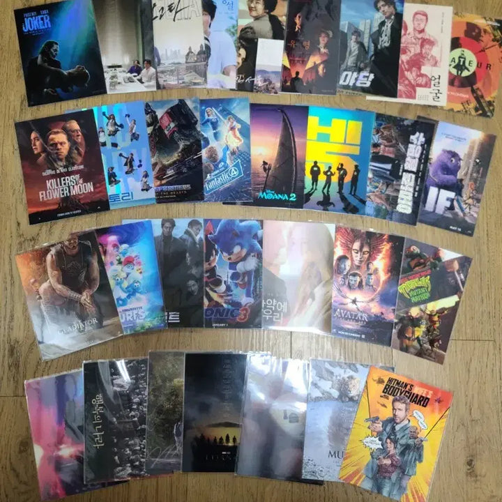 [BUNJANG] Lotte Cinema Art Card Collection (51 Types) / 롯데시네마 아트카드 51종 일괄 판매합니다.