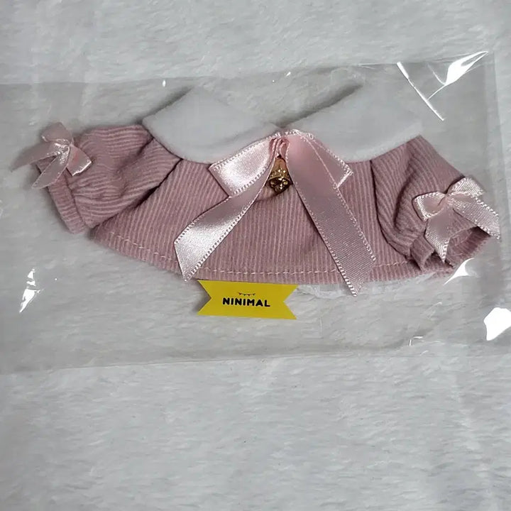 [BUNJANG] Ninimal Fluffycat 10cm Doll Clothes Pink / 10cm인형옷 니니멀 플러피캣 핑크 스카이 무속성 블루