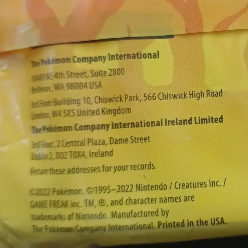 [BUNJANG] Pokemon North America 2022 Halloween Limited Edition 40 Pack Bundle / 포켓몬 북미 2022 할로윈 한정 40팩 번들(팩당7,000)