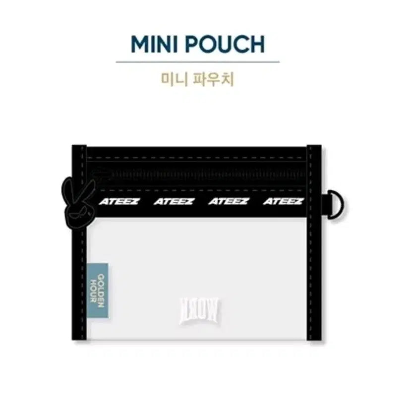 [BUNJANG] ATEEZ GOLDEN HOUR: Part 1 Mini Pouch / 에이티즈 미니 파우치 GOLDEN HOUR Pt.1 팝업