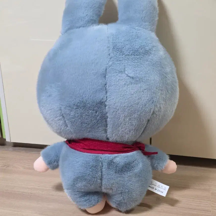 [BUNJANG] Large Blue Labubu Doll 60cm / 대형! 라부부 인형 파란색 60cm!