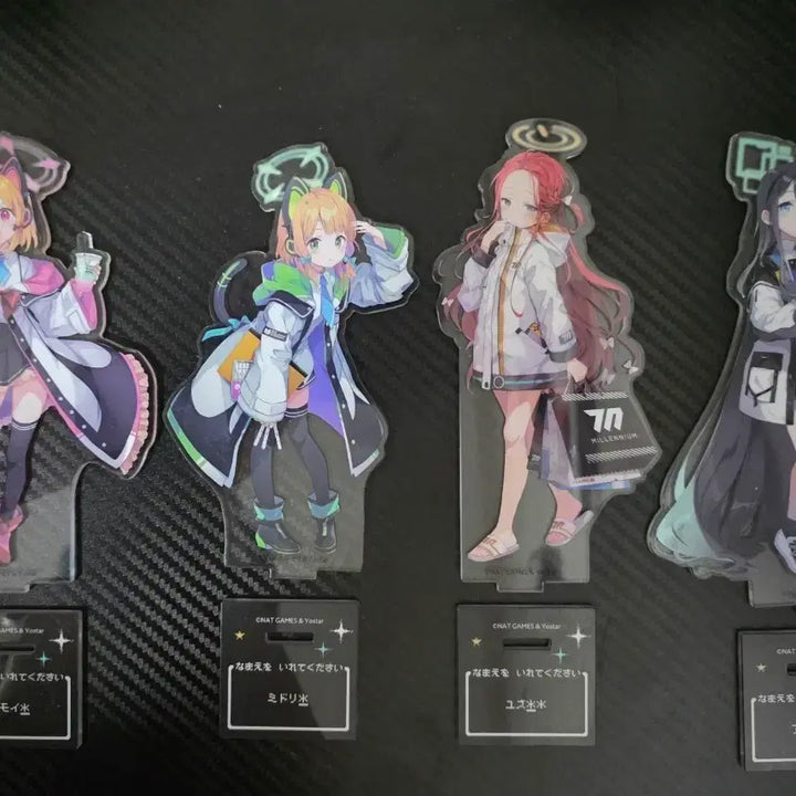 [BUNJANG] Blue Archive Game Development Club Acrylic Stand Set / 블루아카이브 게임개발부 아크릴스탠드