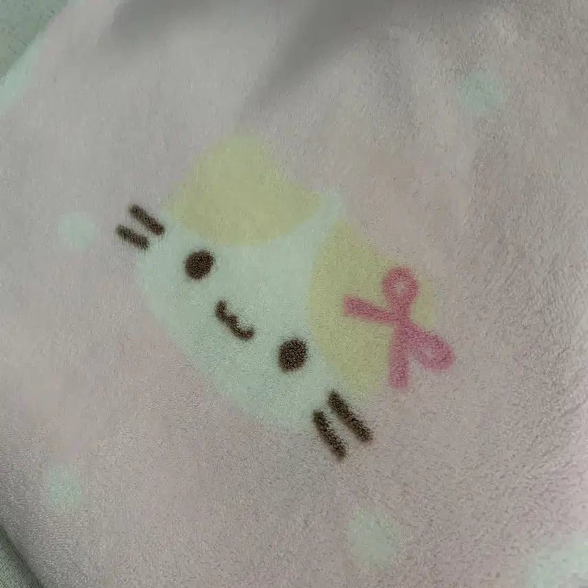 [BUNJANG] Marshmallow Pink Blanket Desk Mat / 마슈마로 담요 다꾸매트 책상매트