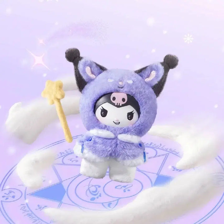 [BUNJANG] Miniso Sanrio Kuromi Winter Cape / 미니소 산리오 윈터 망토 케이프 쿠로미