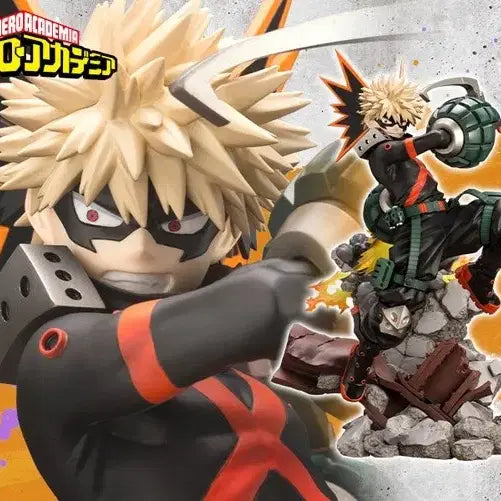 [BUNJANG] Kotobukiya My Hero Academia Bakugo Figure Bundle Set (with Bonus Heads) / [특전헤드O] 코토부키야 나의 히어로 아카데미아 바쿠고 피규어 일괄