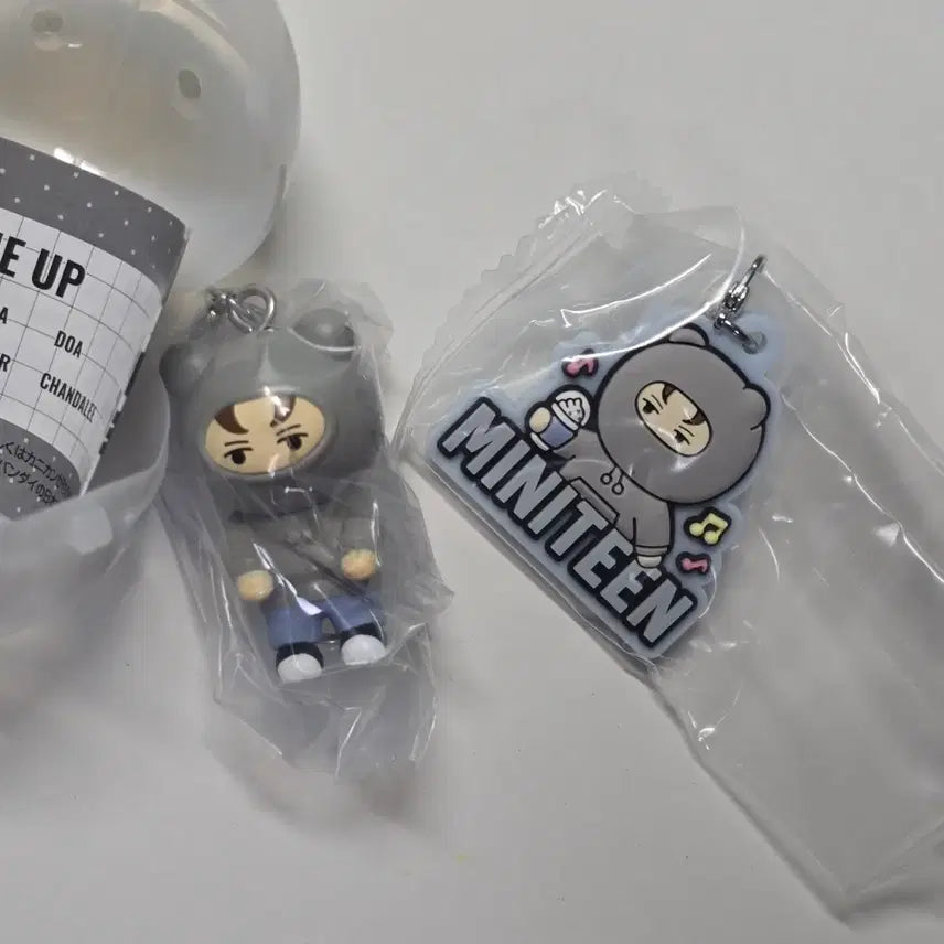 [BUNJANG] Mini Teen Mezurushi Gacha Keyring Set (Ring Type) / 미니틴 메지루시 키링 세트 논버 (고리형)