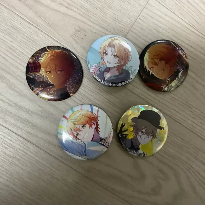 [BUNJANG] Tenma Tsukasa 5-Piece Can Badge Bundle Set - Project SEKAI / 일괄, 급전)텐마 츠카사 캔뱃지 5개 프세카