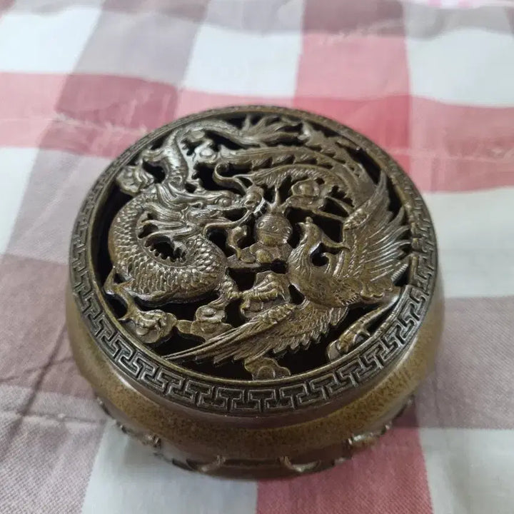 [BUNJANG] Brass Horse and Elephant Figurines with Incense Burner Set / 황동 말,코끼리,향로 장식 세트