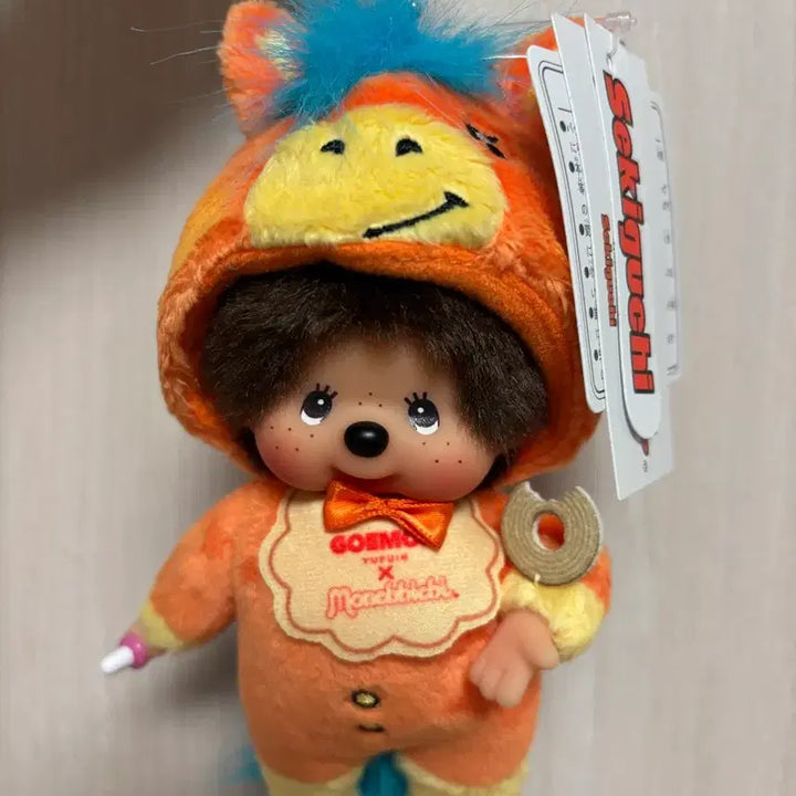 [BUNJANG] Yufuin Goemon Limited Edition Orange Horse Monchhichi / 유후인 고에몬 한정판 주황말 몬치치(택포 8.7)