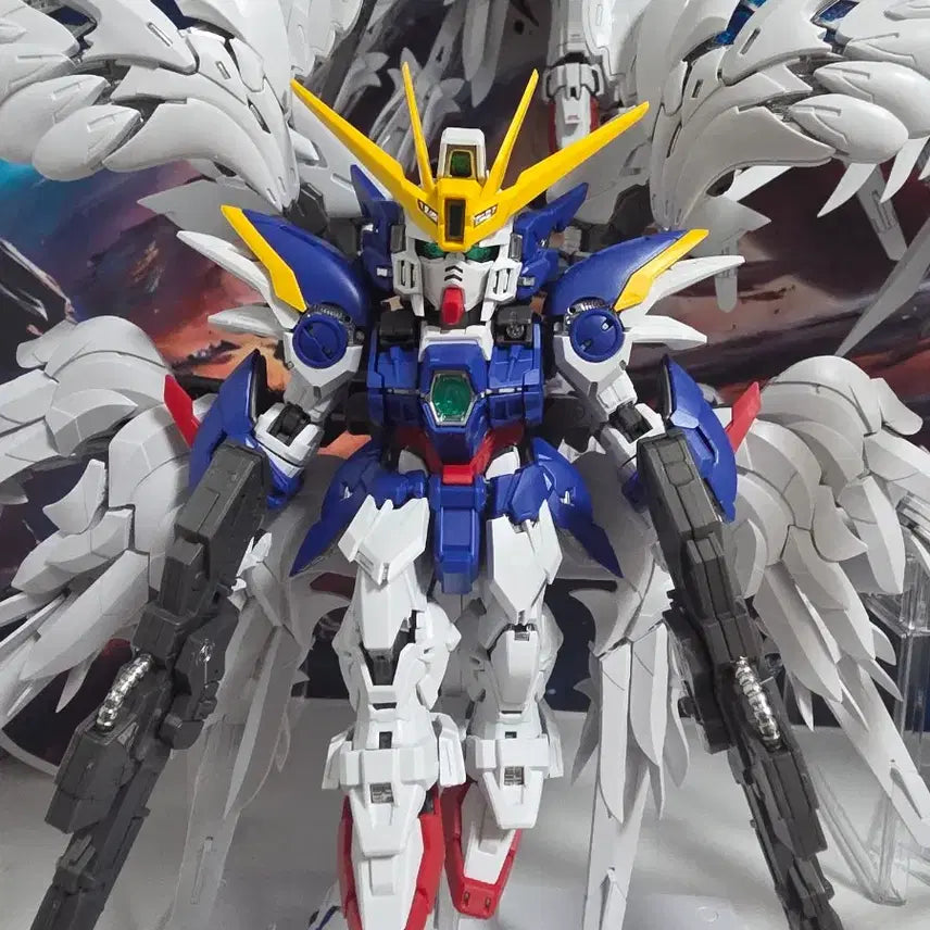 [BUNJANG] MGSD Wing Zero Custom Chinese Edition with Zwerg / 중국제 MGSD 윙제로 + 츠베르크 가조립 팝니다.