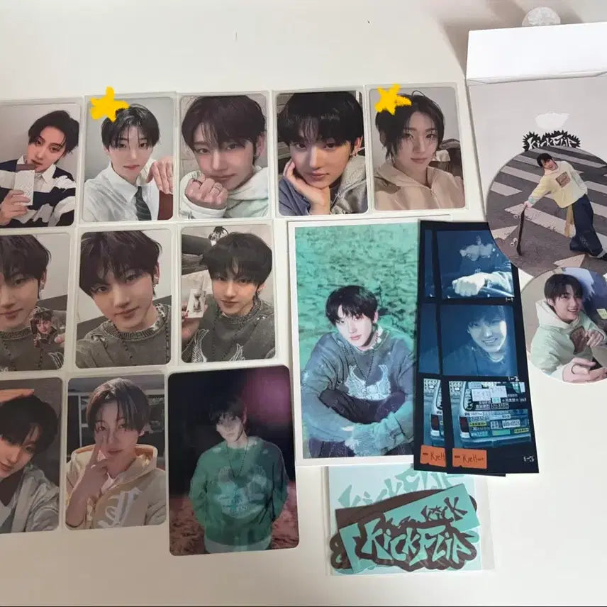 [BUNJANG] Kickflip Kyehun Bundle Set Photocard / 킥플립 계훈 포카 일괄 양도