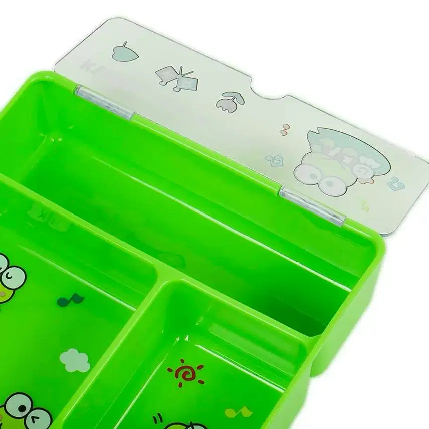 [BUNJANG] Sanrio Keropi Lidded Tray Organizer / (미개봉) 케로피 뚜껑이 달린 트레이 소품 수납 정리 정돈 산리오