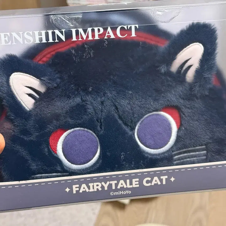 [BUNJANG] Genshin Impact Scaramouche Wanderer Cat Pouch Bag / 원신 방랑자 스카라무슈 고양이 파우치 가방