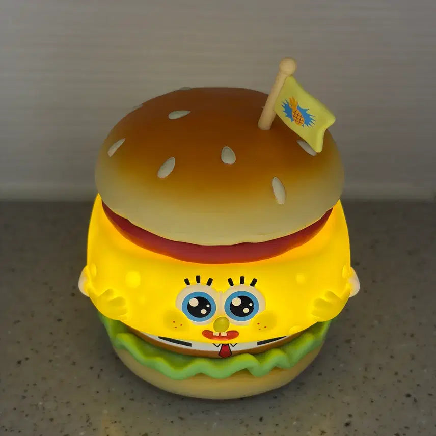 [BUNJANG] SpongeBob Gacha Mood Lamp / 스폰지밥 가챠 무드등 판매
