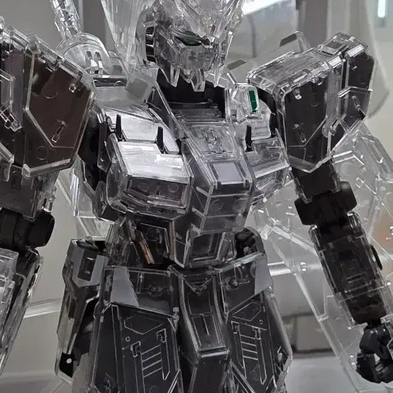 [BUNJANG] MG Nu Gundam Ver. Ka Mechanical Clear Model / MG 뉴건담 버카 메카니컬 클리어