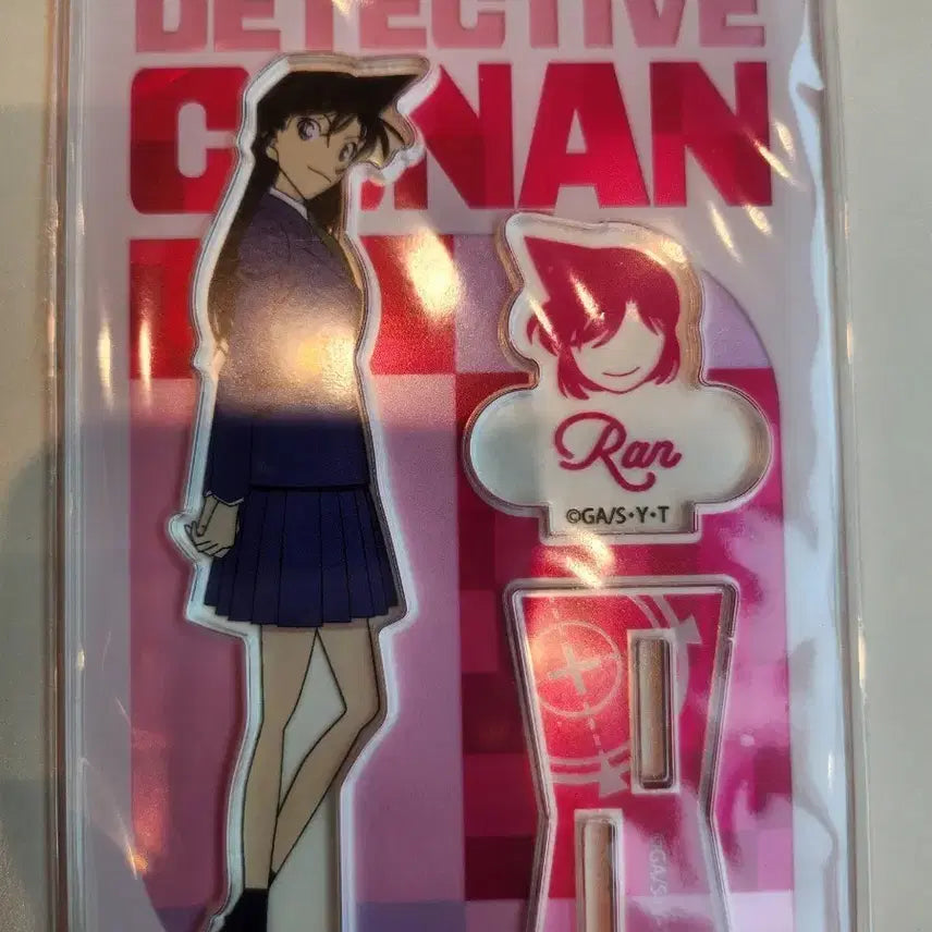 [BUNJANG] Detective Conan Ran Mouri Acrylic Stand and Desk Clock Set / 명탐정 코난 아크릴 스탠드와 탁상시계 모리 란