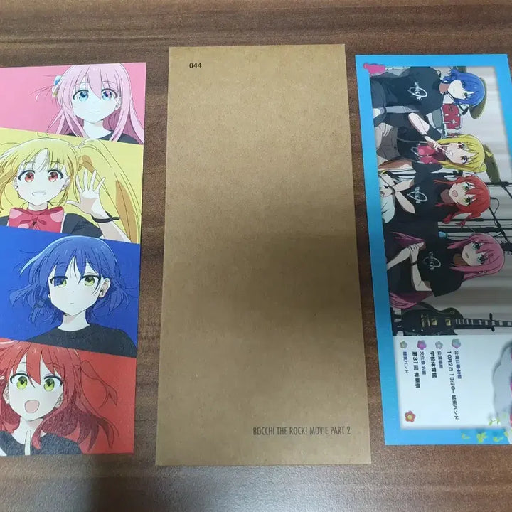 [BUNJANG] Bocchi the Rock! Stage Greeting Slogan + Coaster + TTT / 봇치 더 록 무대인사 슬로건 + 코스터 + TTT