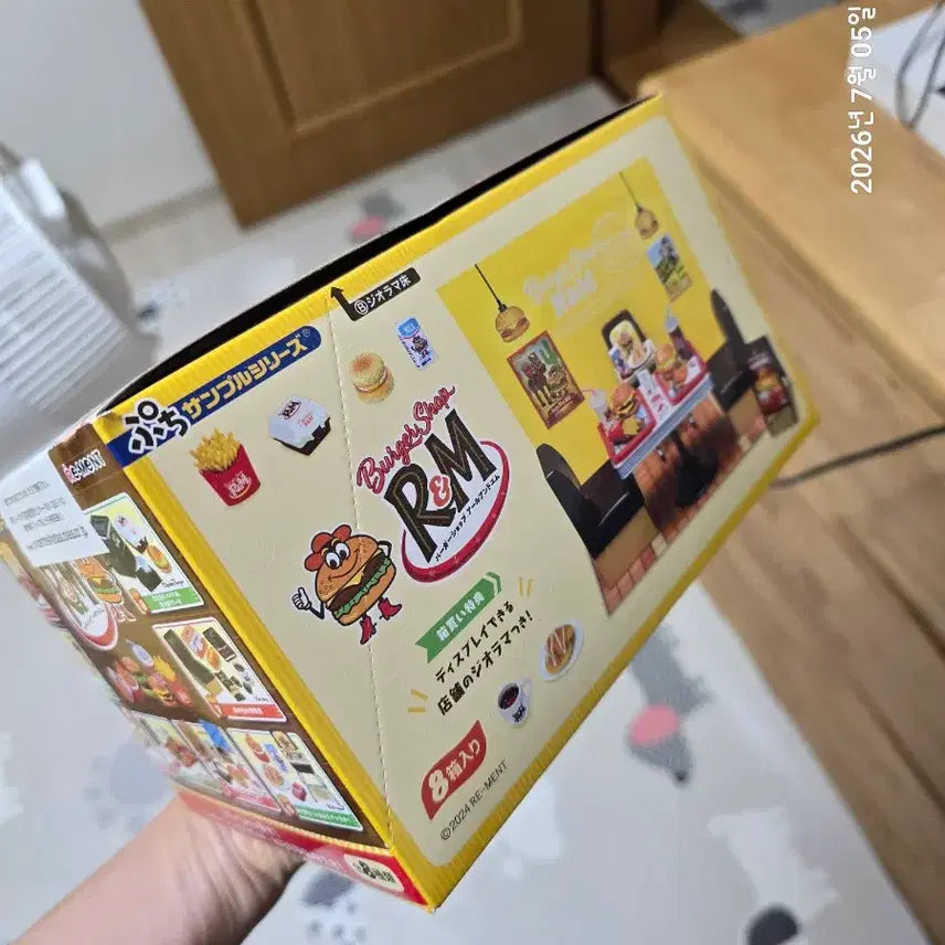 [BUNJANG] Re-Ment Burger Shop R&amp;M Sealed Full Box / [리멘트] 버거샵 R&amp;M 미개봉 풀박