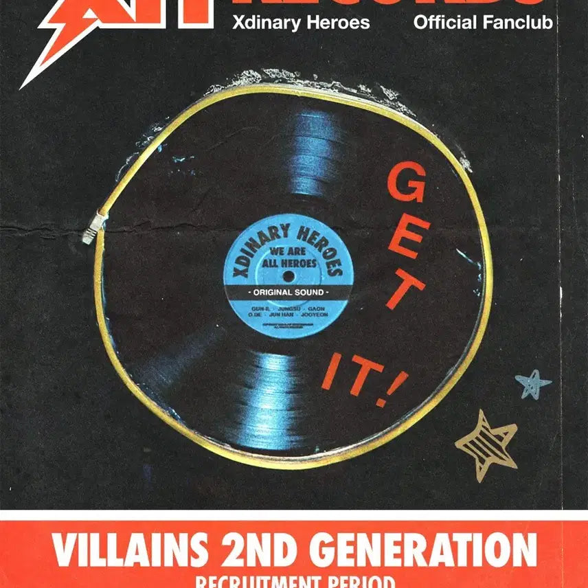 [BUNJANG] Xikers Villains 2nd Gen Official Kit Sealed / 엑디즈 빌런즈 2기 공식키트 미개봉 새상품