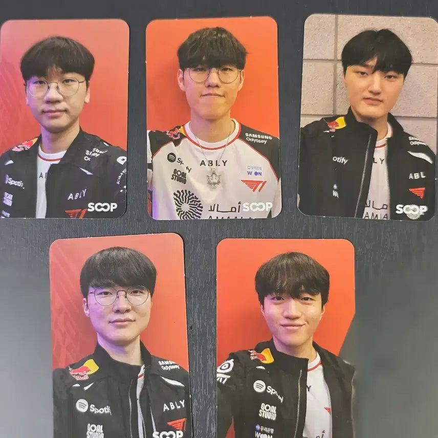 [BUNJANG] T1 Faker SOOP Photocard Set / T1 26 MSI SOOP 포토카드 포카 세트