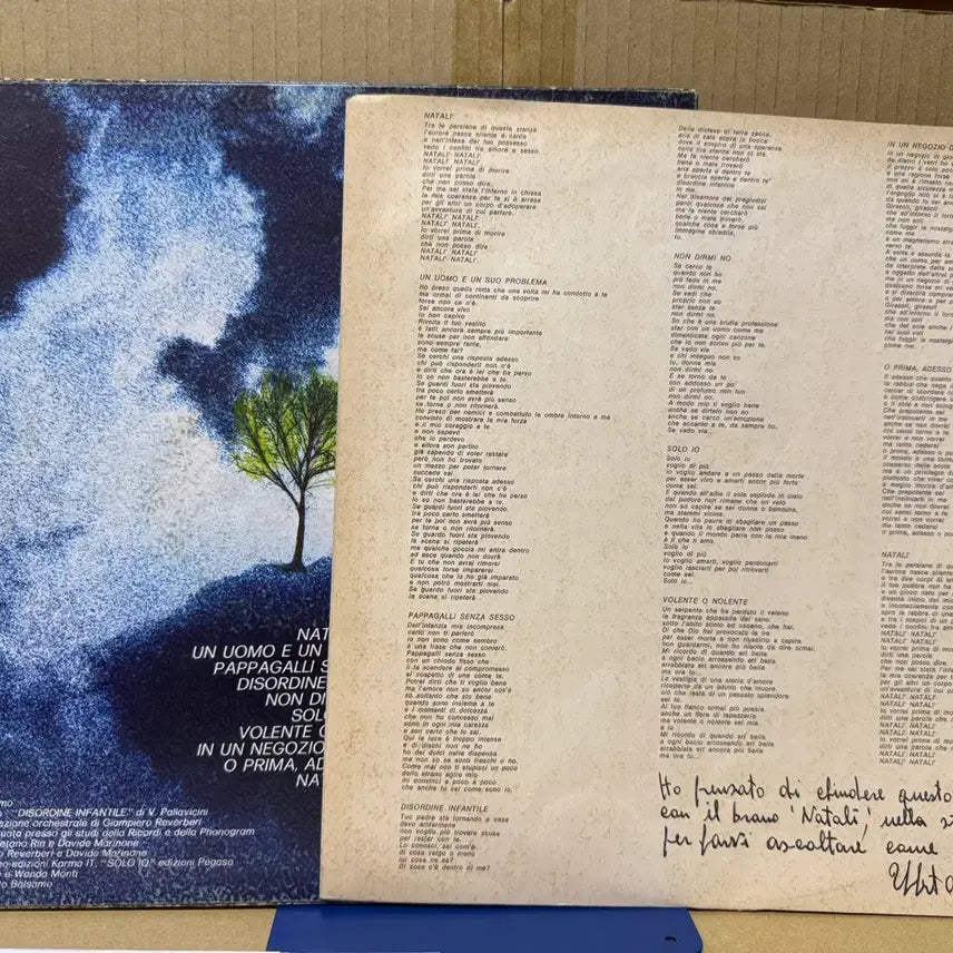 [BUNJANG] Umberto Balsamo Natali 1975 Original LP / (수입 LP) Umberto Balsamo - Natali 1975년초반