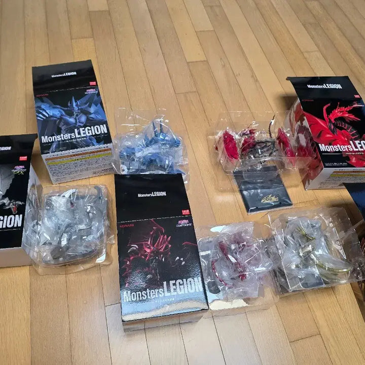 [BUNJANG] Yu-Gi-Oh! Legion Figure Set / 유희왕 피규어 legion 레기온 5종 일괄 판매