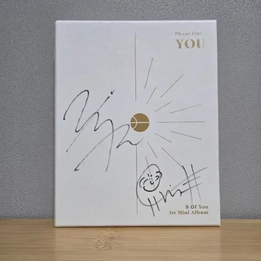 [BUNJANG] B Of You Signed Album White / B Of You 싸인 앨범 화이트