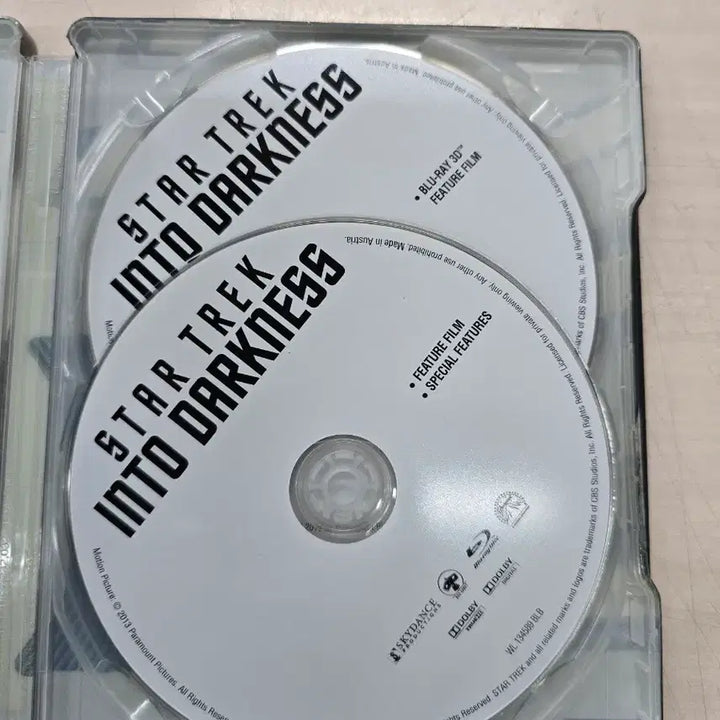 [BUNJANG] Star Trek Into Darkness Blu-ray Steelbook Combo Pack / [BD](블루레이) 액션외국영화 "스타트렉 다크니스" 판매합니다.