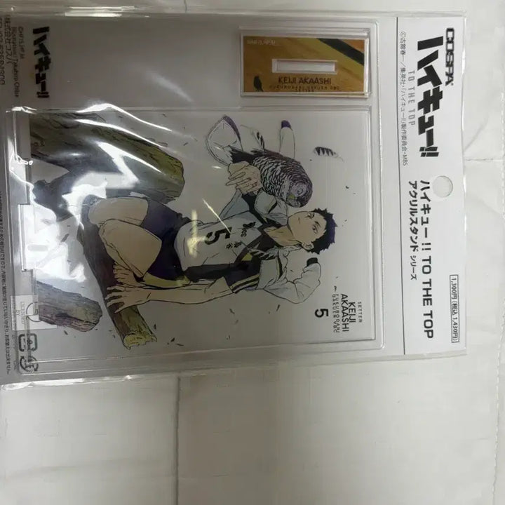 [BUNJANG] Haikyuu Akashi Barefoot Acrylic Stand / 하이큐 아카아시 맨발 아크릴