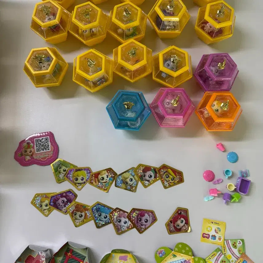 [BUNJANG] Sparkling Tinyping Figure Bundle Set (18 Figures) / 반짝반짝 티니핑 피규어 일괄 18마리 (다해핑 발레핑 하츄핑 공주핑 등등